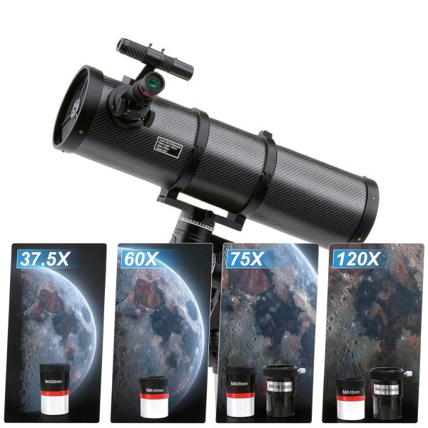 Deesoo 150EQ Reflector Telescope 150mm Aperture with Equatorial Mount-1