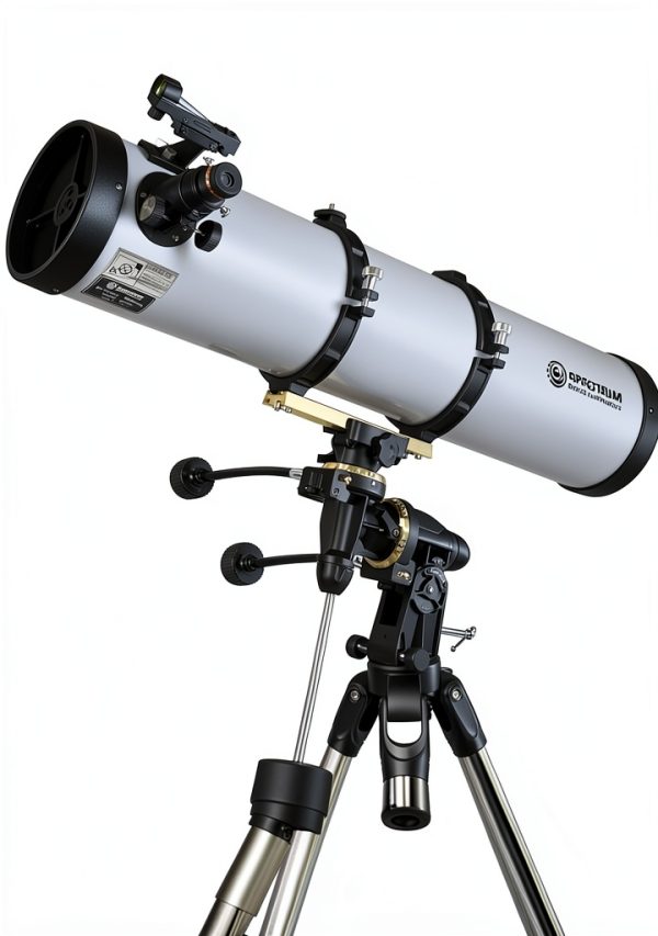 Spectrum Telescope ST-EQ60 Glass Reflector with Metal Mount-3