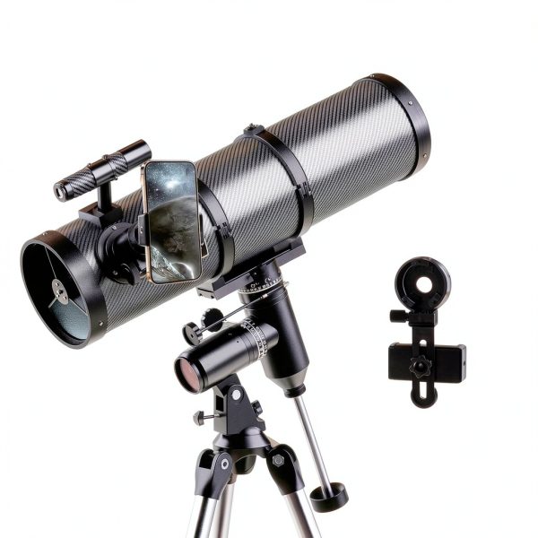 Deesoo 150EQ Reflector Telescope 150mm Aperture with Equatorial Mount-7