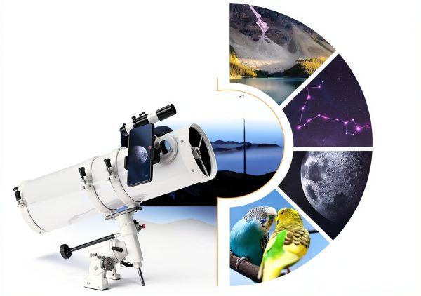 HSL 150EQ Reflector Telescope with Equatorial Mount and 6 Filters-7