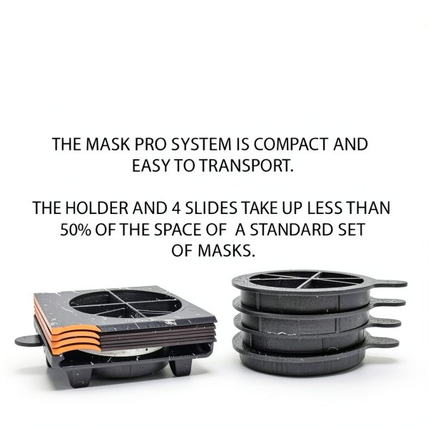 Generic ZWO Seestar S50 - MASK PRO System Starter Kit (Bahtinov Mask, Diffraction Spike Masks)-2