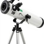 Reflector Telescope, (35X-875X) Focal Length Astronomy Reflector Telescopes for Adults and Kids-with 3 Eyepieces,5X Barlow Lens,Moon Filter and Smartphone Adapter-0