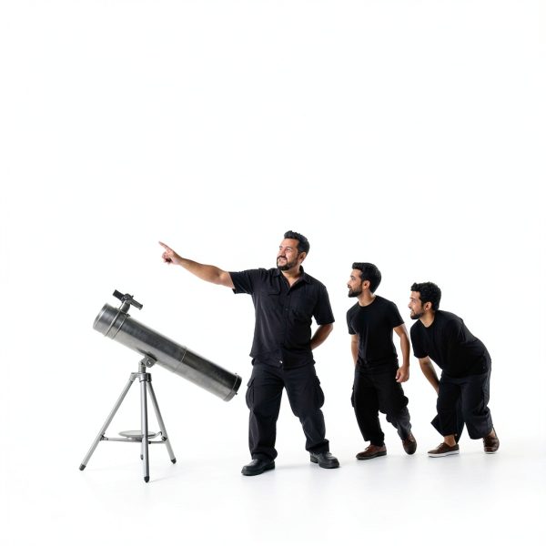HSL Reflector Telescope 76mm Aperture 700mm with Moon Filter-6