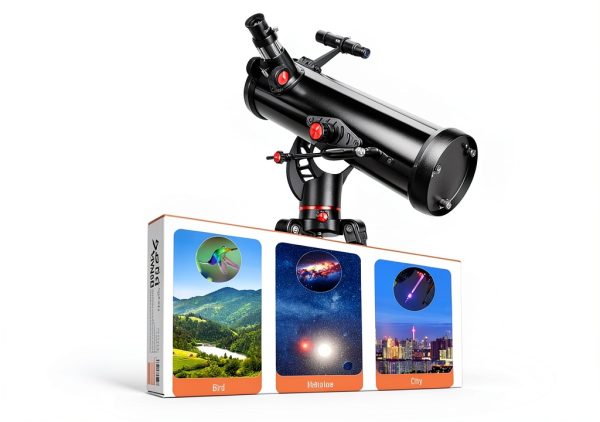 Telescope, 130AZ Astronomical Reflector Telescope for Adults, Professional 130MM Aperture Telescopes for Adults Astronomy Beginners, for Planet Observation with 2X Barlow Lens, Moon Filter-6