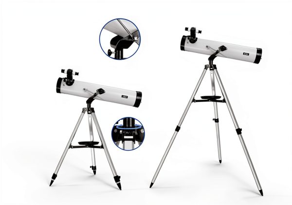 HSL Reflector Telescope 76mm Aperture 700mm with Moon Filter-4