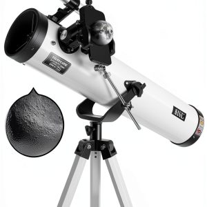 HSL Reflector Telescope 76mm Aperture 700mm with Moon Filter-0