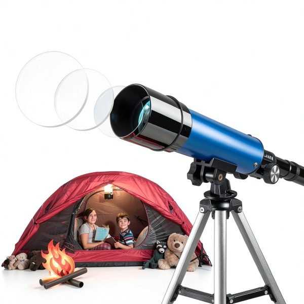 Telescope Merkmak 50mm Aperture 360mm AZ Refractor Tripod for Kids-1