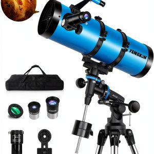 Telescope YENGUAN 150mm Reflector Blue with Bag and Moon Filter-0