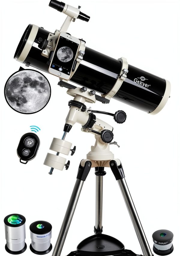 Telescope Gskyer EQ-130 130mm Reflector Fast f5 Aperture-0